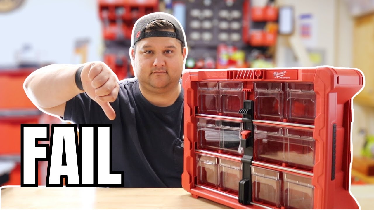 Milwaukee Tilt Bin vs Deep Organizers: My Return