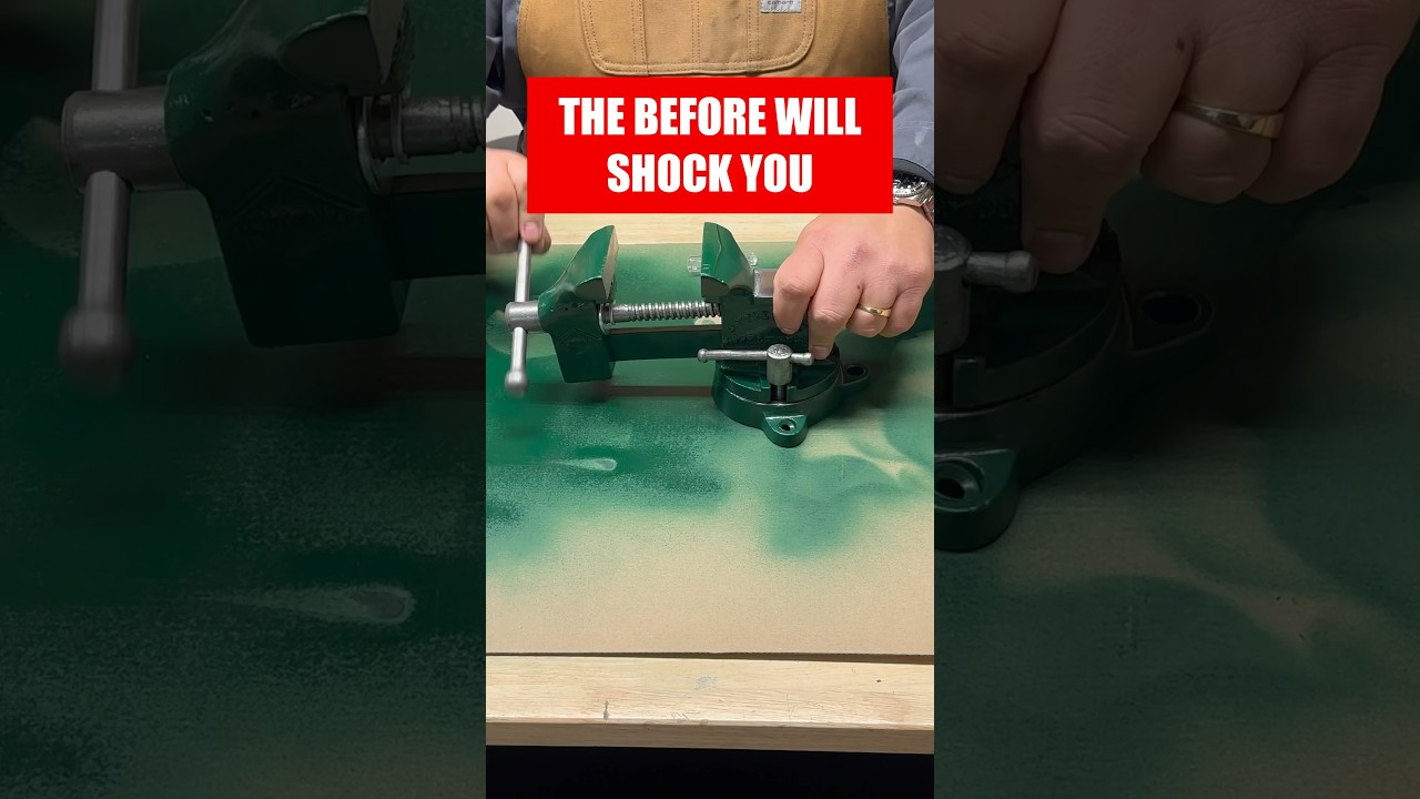 Antique Vise Restoration, Start to Finish