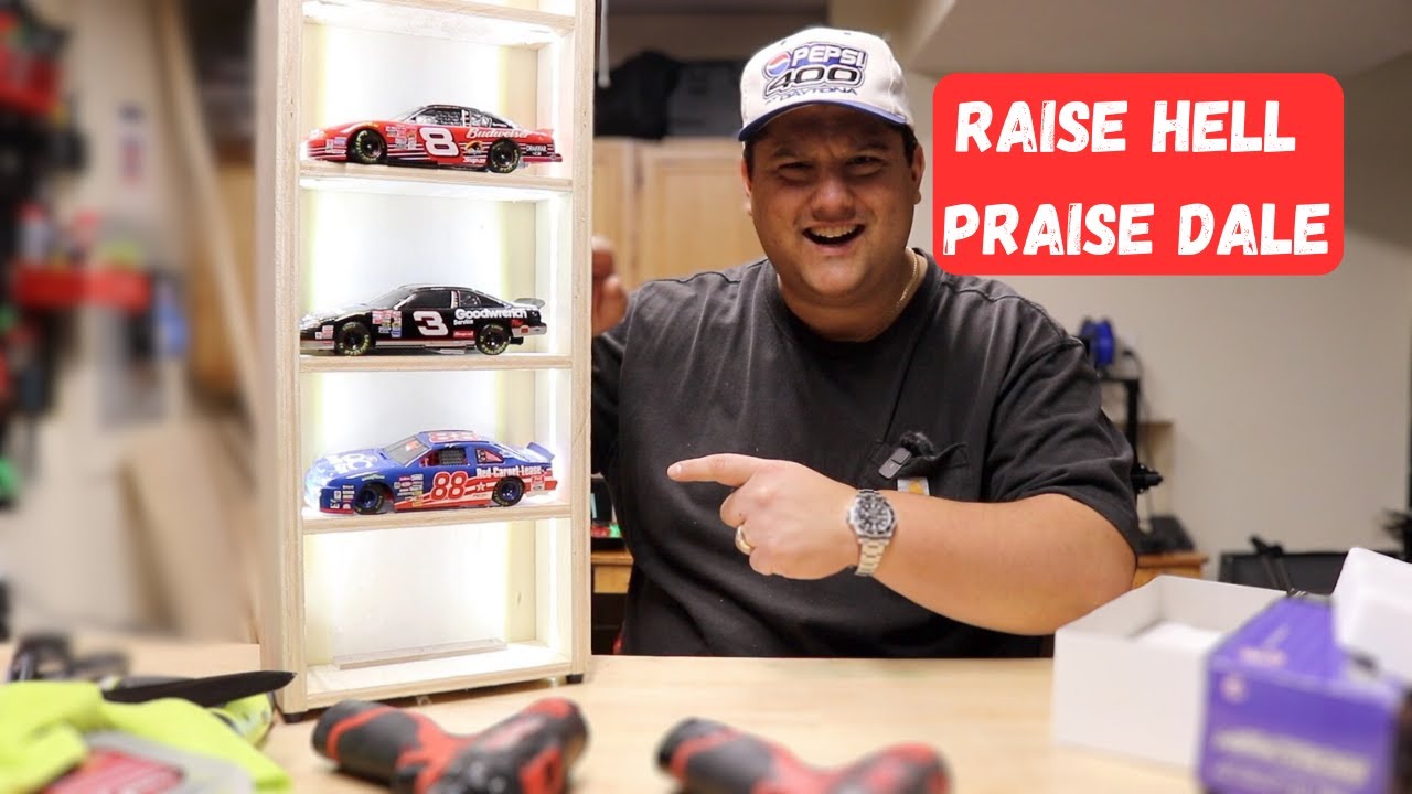 Build a Lighted NASCAR Diecast Display (One Day)