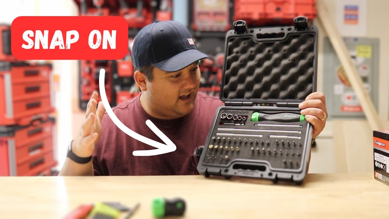 Snap‑on Foam, Bits, and the Ratcheting Driver Win