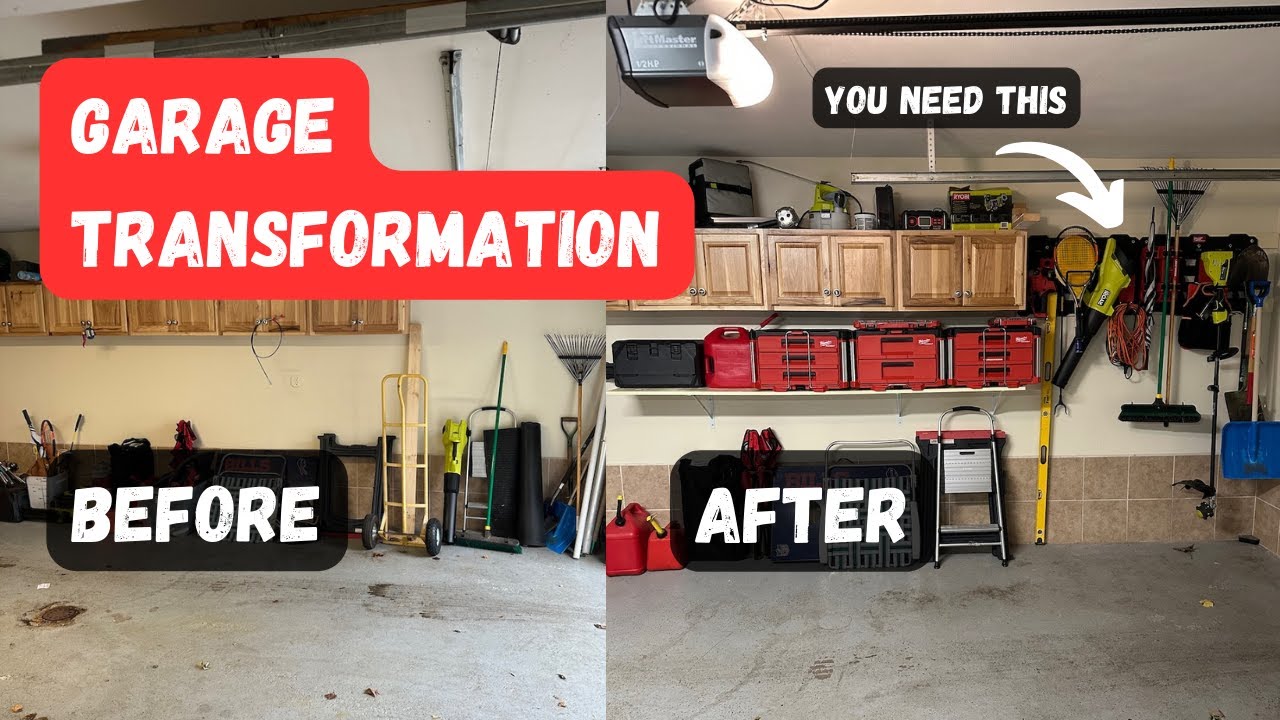 One-Day Garage Refresh with Milwaukee Packout