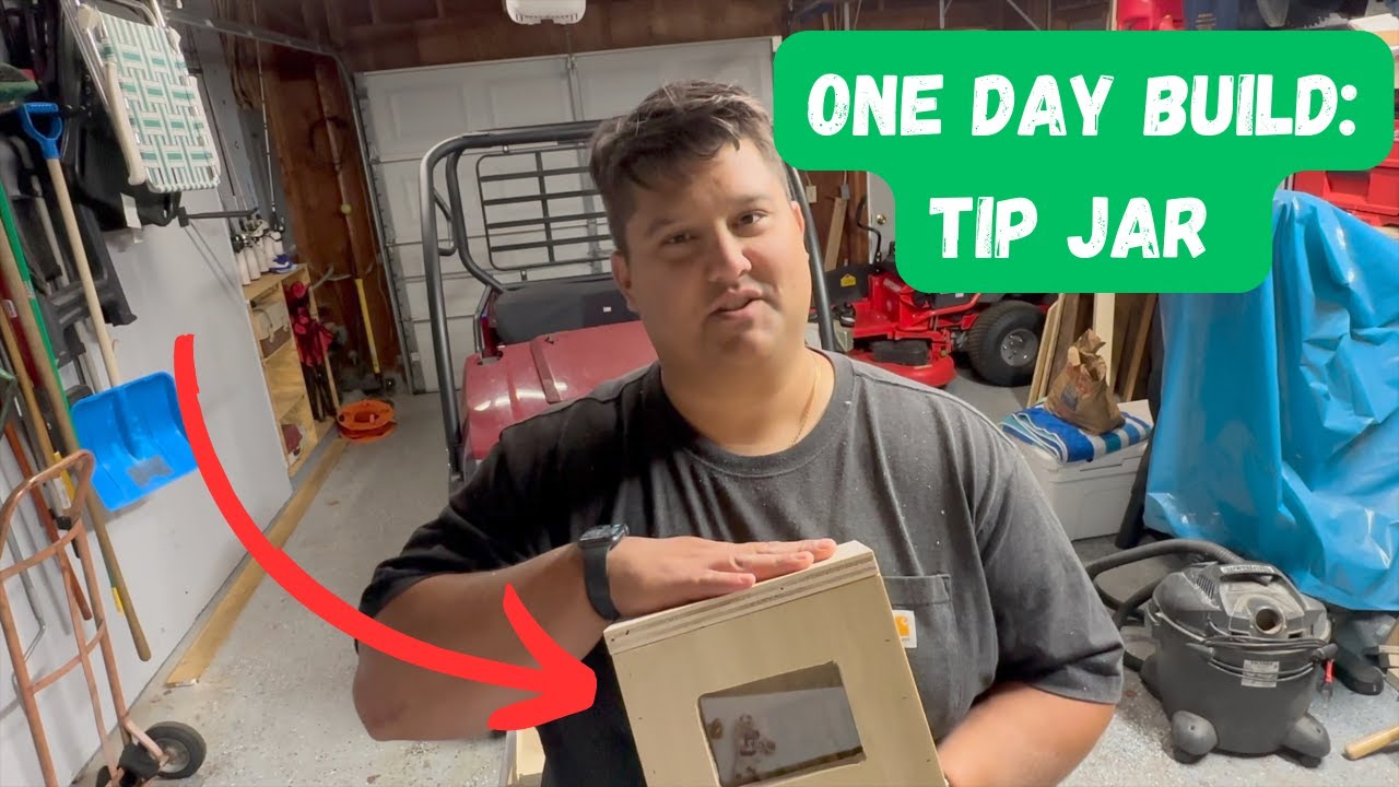 Build a Lockable Tip Jar Box in One Day