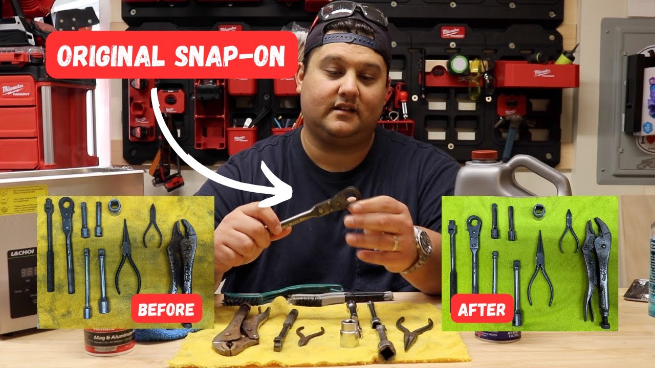 Snap-on Tool Restoration: From Rust To Reveal